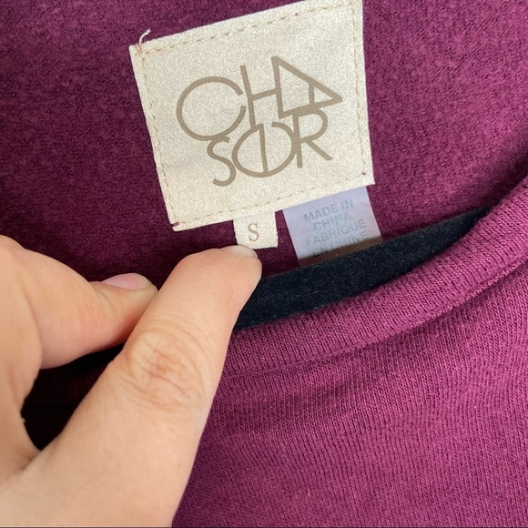 Chaser maroon‎ women’s crop sweater size small - Picture 3 of 9